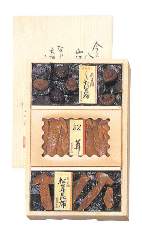 逸品詰合せ あまねしいたけ昆布、松茸、あまね松茸昆布